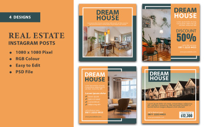 Real Estate Instagram Post