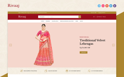 Rivaaj - Wedding Responsive OpenCart Template