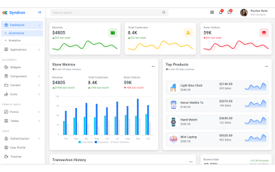 Syndron - Bootstrap5 Admin-Vorlage