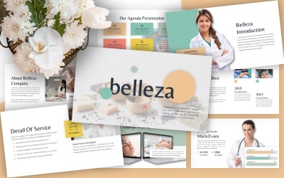 Belleza - Plantilla de PowerPoint para empresas