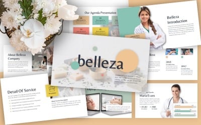 Belleza - szablon Business Powerpoint