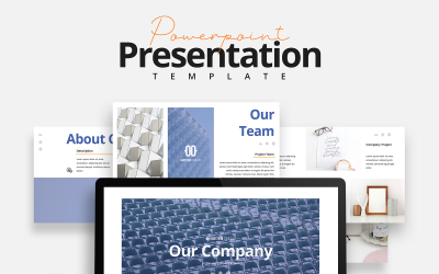 Clean and Neat Company Pitch Deck PowerPoint-mallar