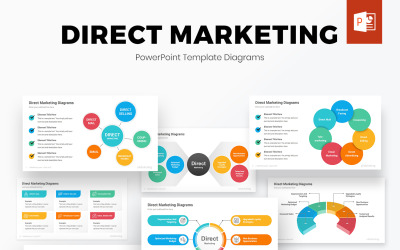 Diagrammi PowerPoint di marketing diretto