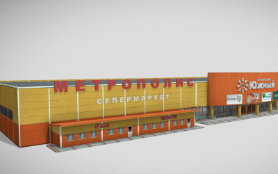 South Shopping Center 3D model