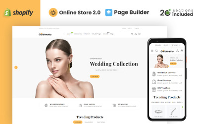 Goldments Jewellery Store Shopify Theme