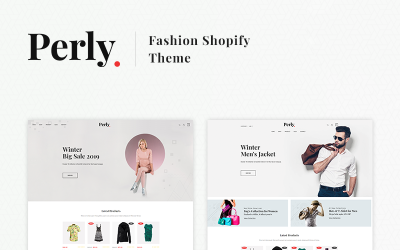 Perly - Fashion Shopify Тема