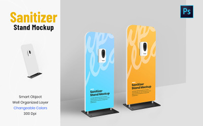 Sanitizer Stand Product Mockup