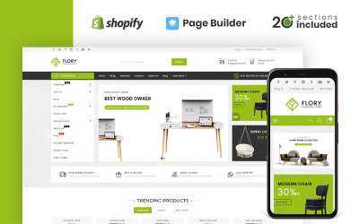 Flory Furniture Store Shopify-thema