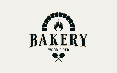 Modelo de logotipo de padaria