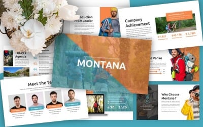 Montana - Business Powerpoint-Vorlage