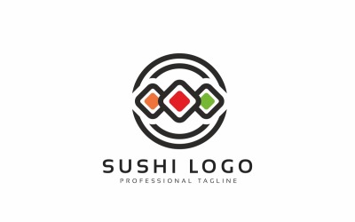 Sushi Logo template