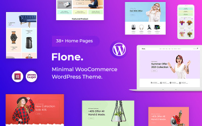 Flone - Tema minimalista do WooCommerce