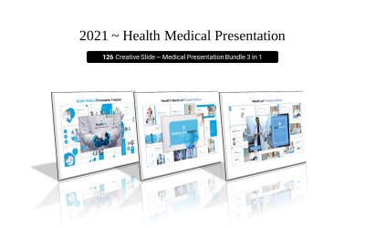 Gesundes medizinisches Paket - Medizinische Powerpoint-Vorlage