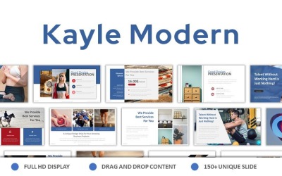 Kayle Modern Sjablonen PowerPoint presentatie