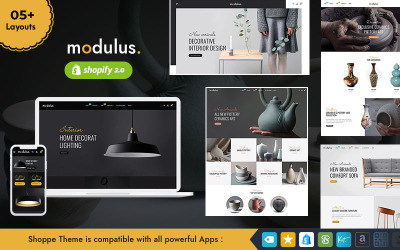 Modulus - Tema de respuesta de Shopify 2.0 premium para muebles e interiores