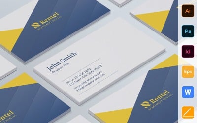 Professional Apartment Rental Business Card Template