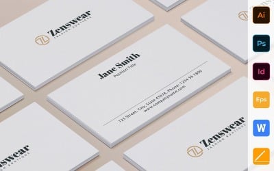Professional Boutique Business Card Template