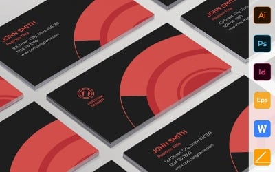 Professional Personal Trainer Business Card Template