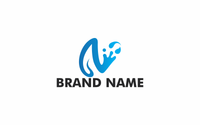A Harfi Logo Şablonu Bırakır