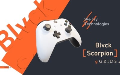 Игровая консоль - шаблон PowerPoint 2021 Pitch Deck