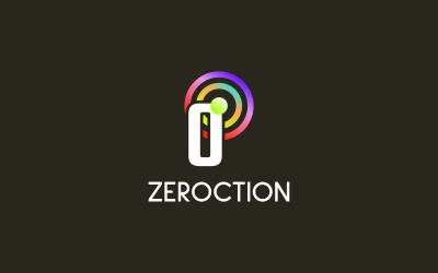 Modèle de logo Zero Connection