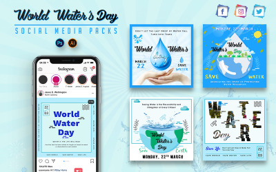 World Water Day Social Media Packs