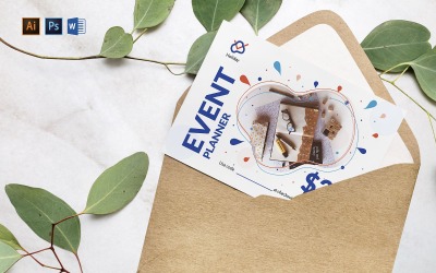 Modello di certificato regalo per organizzatore di eventi professionale