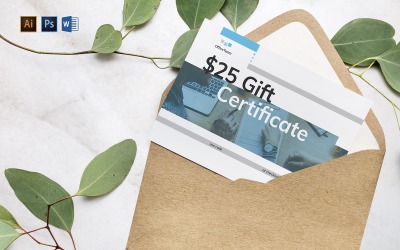 Professional Staffing Agency Gift Certificate Template
