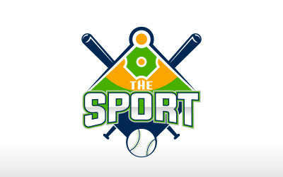 Diseño de logotipo de club deportivo de béisbol