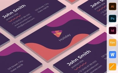 Professional Event Management Business Card Template