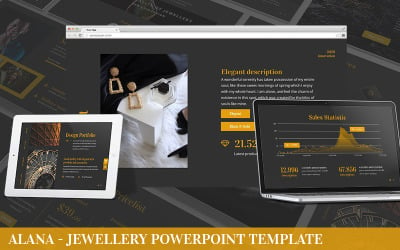 Alana - Jewelry Powerpoint Template