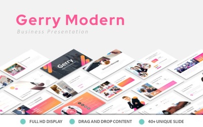 格里现代PowerPoint