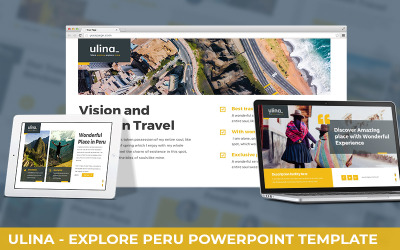 Ulina - Utforska Peru Powerpoint-mall