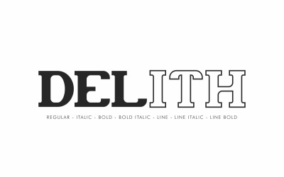 Delith typsnitt