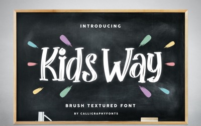 KidsWay-Schriftarten