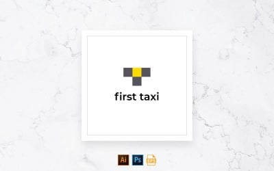 Gebrauchsfertige Taxi Services Logo-Vorlage