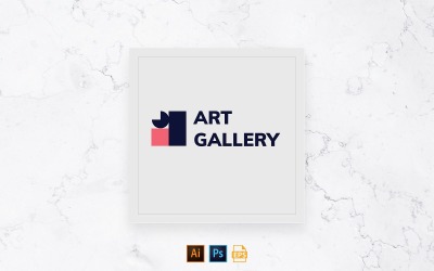 Ready-to-Use Art Gallery Logo Template