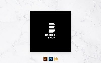 Ready-to-Use Barbershop Logo Template