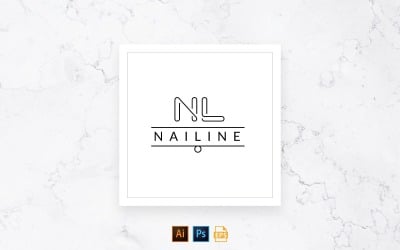 Ready-to-Use Nail Studio Logo Template