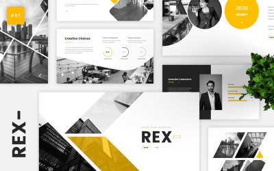 Rex - Pitch Deck Google Diák sablon