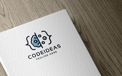 Code Ideas Logo template