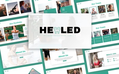 Healed - Wellness Многоцелевой шаблон PowerPoint