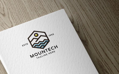 Mountech Logo template