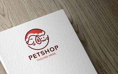 Petshop Logo şablonu