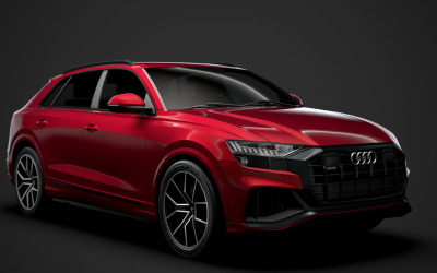 Modelo 3D Audi SQ8 TFSI 2020