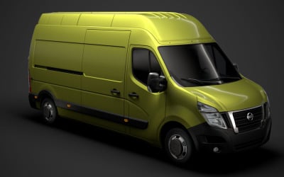 Nissan NV 400 L3H3 Van 2020 Modelo 3D
