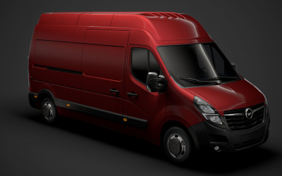 Opel Movano L3H3 Van 2020 3D model