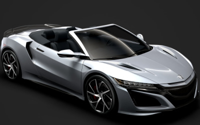 Acura NSX Cabrio 2020 3D Model