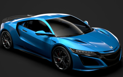 Honda NSX 2020 3D Model