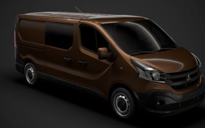 Mitsubishi Express Combi LWB 2020 3D Model